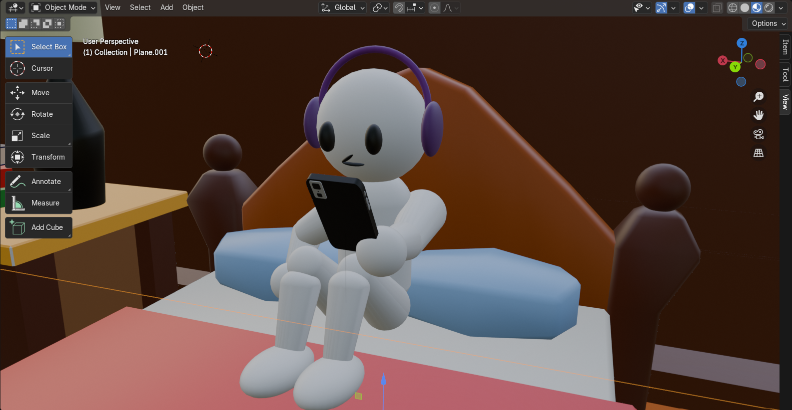 Phone Placement in hand